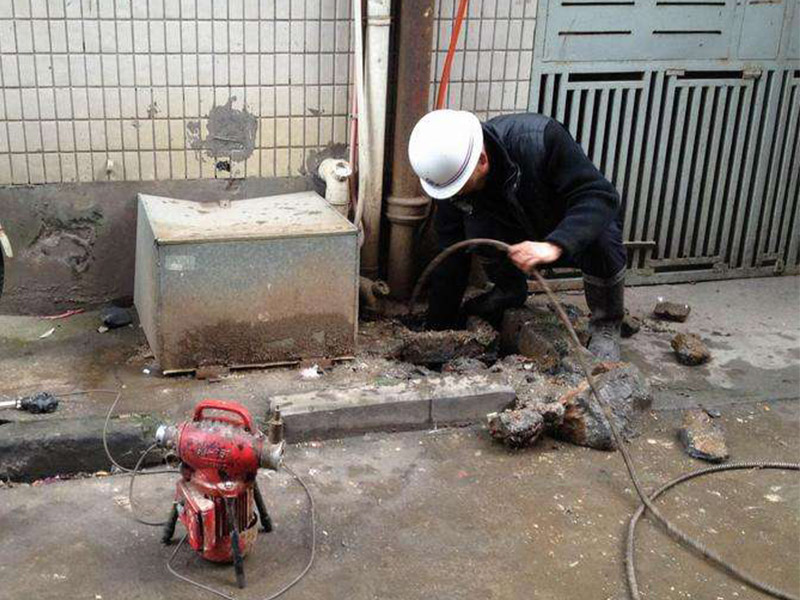 江安疏通下水道-洗菜池疏通